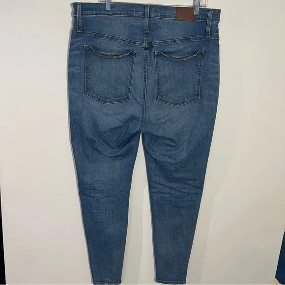 Madewell 11" High-Rise Skinny Jeans in Maricopa Wash Size 34 - Picture 6 of 12